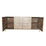 Sideboard Home ESPRIT White Mango wood 180 x 40 x 80 cm-3