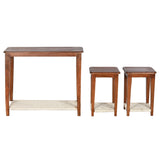 Set of 3 tables Home ESPRIT Brown 95 x 40 x 81 cm (3 Pieces)-1