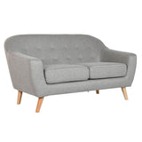 Sofa Home ESPRIT Grey Cream Natural Scandi 146 x 84 x 82 cm-3
