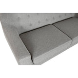 Sofa Home ESPRIT Grey Cream Natural Scandi 172 x 82 x 82 cm-7