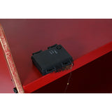 Sledge Home ESPRIT Red Golden 220 X 100 X 110 CM-5