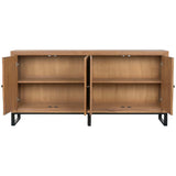 Sideboard Home ESPRIT Teak MDF Wood 180 x 40 x 85 cm-1