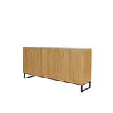 Sideboard Home ESPRIT Metal Teak 180 x 40 x 85 cm-0