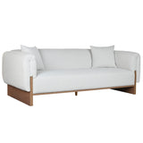 Sofa Home ESPRIT Brown Grey Scandi 220 x 95 x 77 cm-0