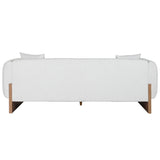 Sofa Home ESPRIT Brown Grey Scandi 220 x 95 x 77 cm-9