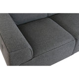 Sofa Home ESPRIT Dark grey Modern 231 x 170 x 82 cm-1