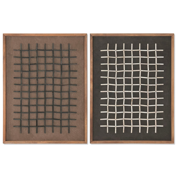 Painting Home ESPRIT Pinewood Recycled Wood 62 x 4 x 82 cm-0