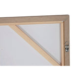 Painting Home ESPRIT Green Pink Flowers Shabby Chic 75 x 4 x 100 cm (2 Units)-1