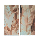 Painting Home ESPRIT Aluminium MDF Wood 80 x 3,5 x 160 cm-0