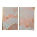 Painting Home ESPRIT White Beige Modern Scandinavian 80 x 3,5 x 120 cm (2 Units)-0