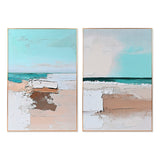 Painting Home ESPRIT Aluminium MDF Wood 80 x 3,5 x 120 cm-0