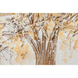 Canvas Home ESPRIT White Golden Tree Traditional 82 x 4 x 122 cm (2 Units)-2