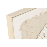 Canvas Home ESPRIT White Beige Leaf of a plant Cottage 62,5 X 3,5 X 62,5 CM (2 Units)-4