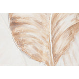 Canvas Home ESPRIT White Beige Sheets Scandinavian 102,5 X 5,5 X 152,5 CM-1