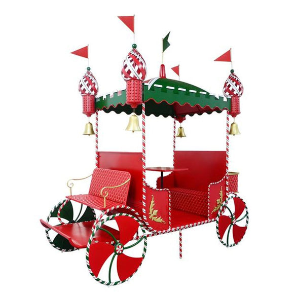 Christmas bauble Home ESPRIT White Red Green Golden 267 X 131 X 280 CM-0