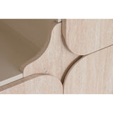 Cupboard Home ESPRIT Beige Wood 100 X 40 X 134 CM-4