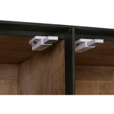 Display Stand Home ESPRIT Crystal Mango wood 89 X 44 X 140 CM-4