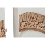 Wall Decoration Home ESPRIT White Natural Circle Scandi 120 x 6 x 120 cm (2 Pieces)-2