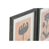 Painting Home ESPRIT Brown Black Urban Botanical plants 30 x 2 x 40 cm (9Units)-3