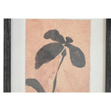 Painting Home ESPRIT Brown Black Urban Botanical plants 30 x 2 x 40 cm (9Units)-2