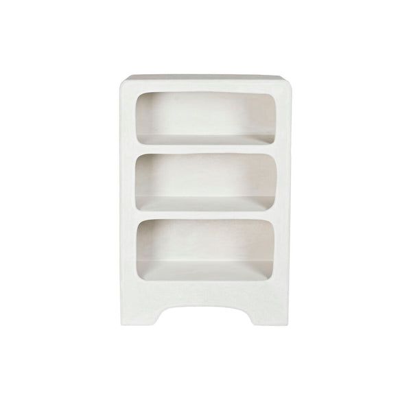 Shelves Home ESPRIT White Resin MDF Wood 80 X 30 X 120 CM-0