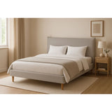 Bed Home ESPRIT Beige 177 X 219 X 108 CM-7
