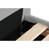 Bed Home ESPRIT Light grey 177 X 219 X 108 CM-3