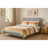 Bed Home ESPRIT Light grey 170 X 219 X 104 CM-9