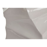 Planter Home ESPRIT White Fibre Modern-2