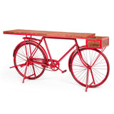 Console Home ESPRIT Brown Black 195 x 40 x 91 cm-0