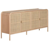 Sideboard Home ESPRIT Rattan Fir 180 x 40 x 82 cm-0