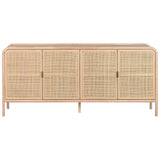 Sideboard Home ESPRIT Rattan Fir 180 x 40 x 82 cm-1