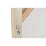 Canvas Home ESPRIT White Red Oriental Vase 80 x 4,5 x 100 cm (2 Units)-1