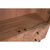 Display Stand Home ESPRIT Crystal Acacia 100 x 40 x 185 cm-4