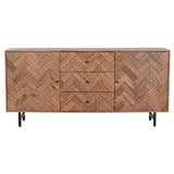 Sideboard Home ESPRIT Metal Acacia 170 x 40 x 80 cm-2