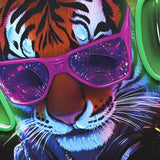 LED Picture Home ESPRIT Black Vintage 83 x 3,7 x 83 cm (2 Units)-4