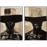 Painting Home ESPRIT Brown Black Colonial (2 Units)-0