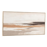 Painting Home ESPRIT White Beige Abstract Modern 142,5 X 4,5 X 72,5 CM (2 Units)-1