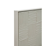 Painting Home ESPRIT White Beige Modern Scandinavian 83 x 4 x 123 cm (2 Units)-3