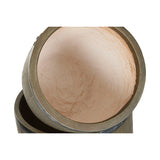 Planter Home ESPRIT Brown Magnesium Cottage 47 x 47 x 61 cm (3 Pieces)-2