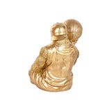 Decorative Figure Home ESPRIT Golden Gorilla 54 X 46 X 60,5 CM-1
