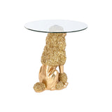Side table Home ESPRIT Golden 60,5 X 60,5 X 62 CM-1