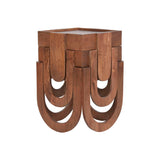 Set of 3 tables Home ESPRIT Brown 44 x 44 x 45 cm-8