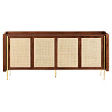 Sideboard Home ESPRIT Fibre Mango wood 180 x 40 x 80 cm-1