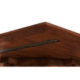 Dining Table Home ESPRIT Fibre Mango wood 200 x 100 x 76 cm-10