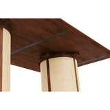 Dining Table Home ESPRIT Fibre Mango wood 200 x 100 x 76 cm-3