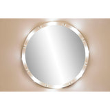 Wall mirror Home ESPRIT White Modern 100 X 7,5 X 100 CM-6