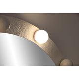 Wall mirror Home ESPRIT White Modern 100 X 7,5 X 100 CM-3