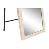 Free standing mirror Home ESPRIT White Brown Beige Grey Crystal polystyrene 35,5 x 40 x 156 cm (4 Units)-6