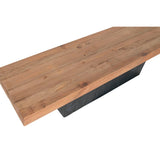 TV furniture Home ESPRIT Black Natural 180 X 48 X 40 CM-4